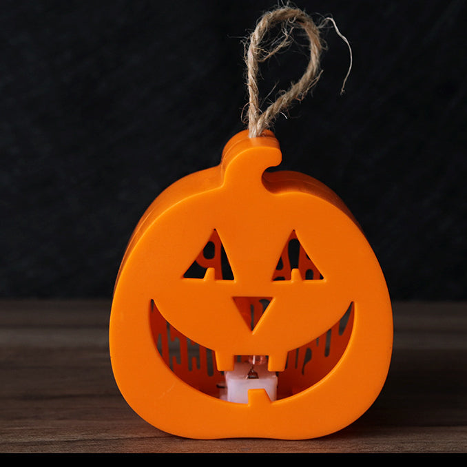 Wholesale Halloween Pumpkin Lantern LED Colorful Electronic Skull Candle Light