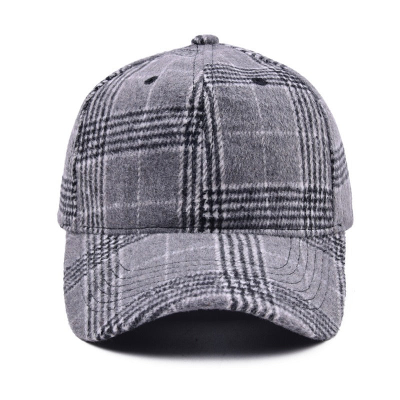 Wholesale Christmas Plaid Baseball Caps
