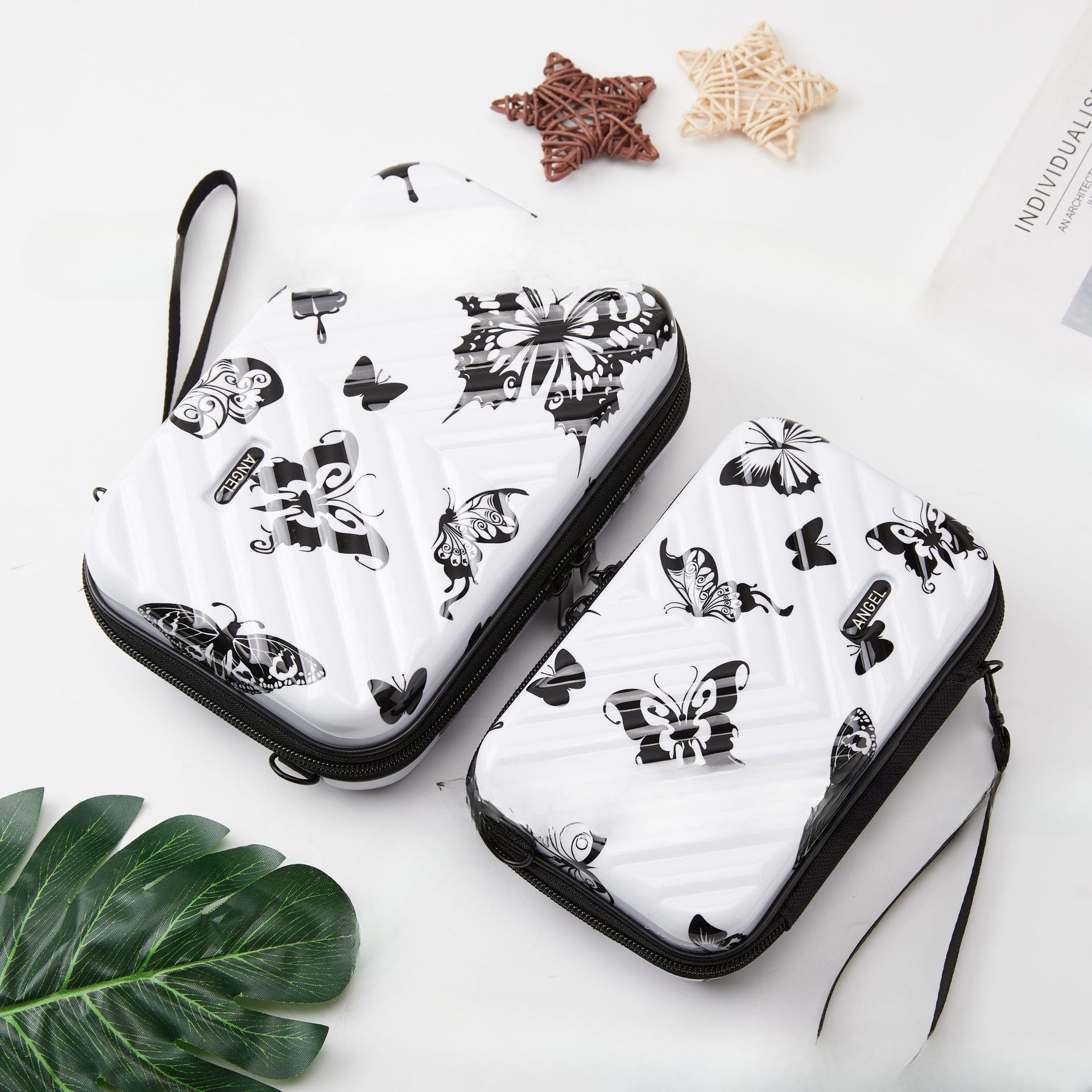 Wholesale Cosmetic Bag 7 Inch Luggage PC Hard Shell Wash Small Ladies Crossbody Bag