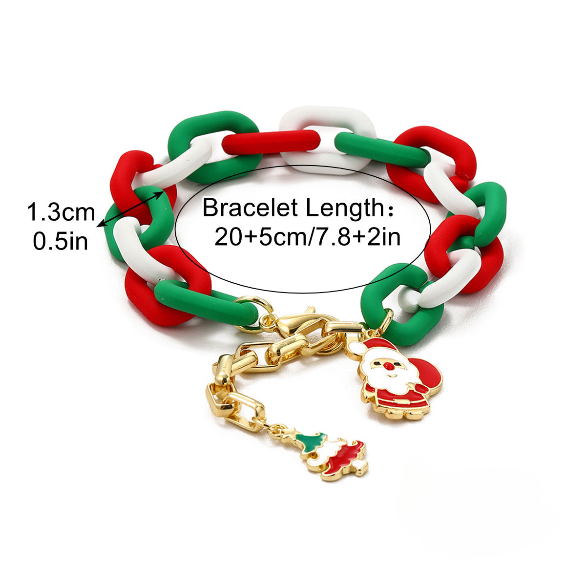 Wholesale Christmas Crystal Alloy Bracelet