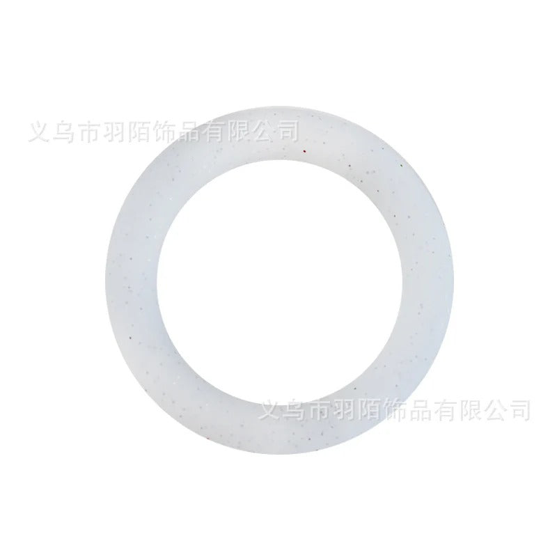 Wholesale 20PCS Glitter Silicone Ring