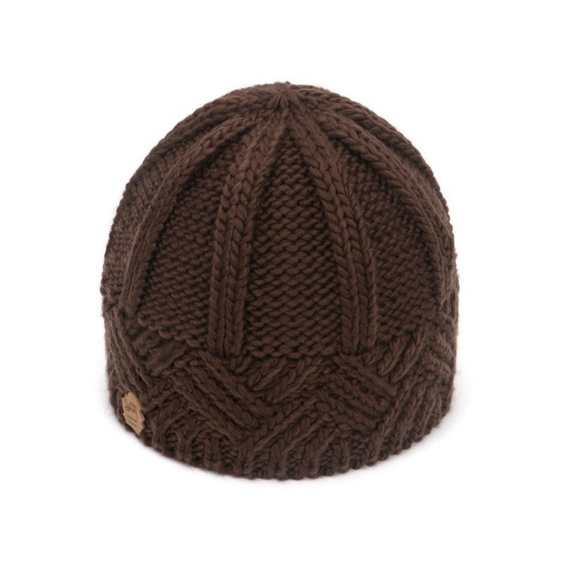 Wholesale Autumn and Winter Warm Knit Versatile and Plush Ear Protection Woolen Hat