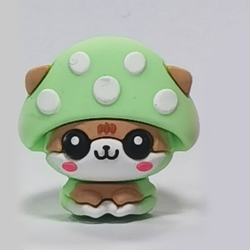 Wholesale 10pcs/set Colorful Mushroom Puppy Beads