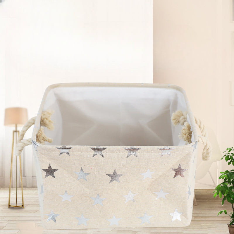 Wholesale Cotton Cartoon Spot Storage Box