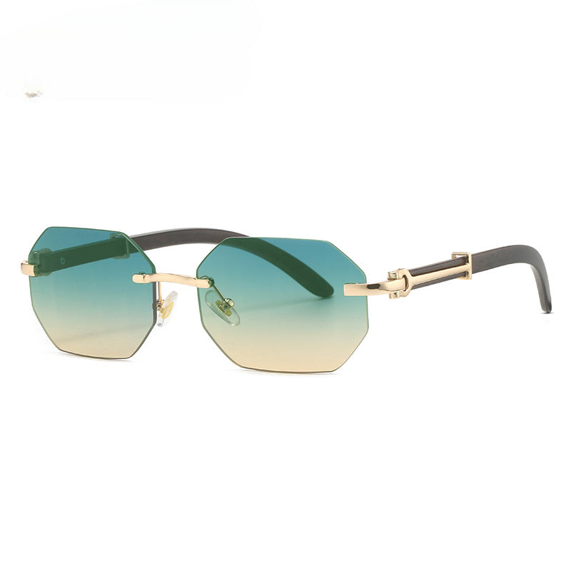 Wholesale Retro Rimless Sunglasses