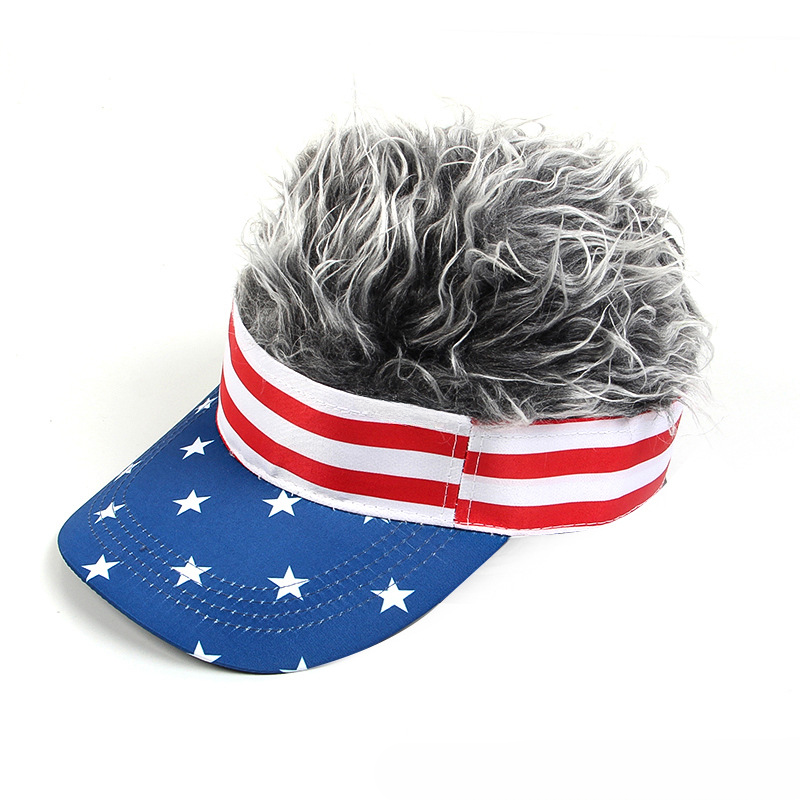 Estrellas de la independencia de los Estados Unidos al por mayor estrellas a rayas de la bandera americana de béisbol de algodón de algodón