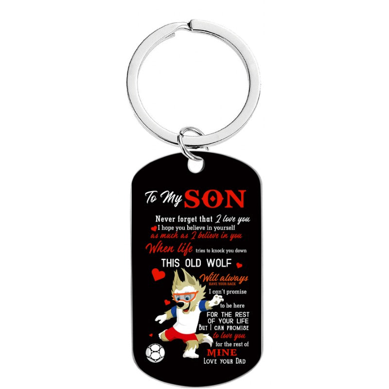 Wholesale Metal Engraved Color Printed Keychains