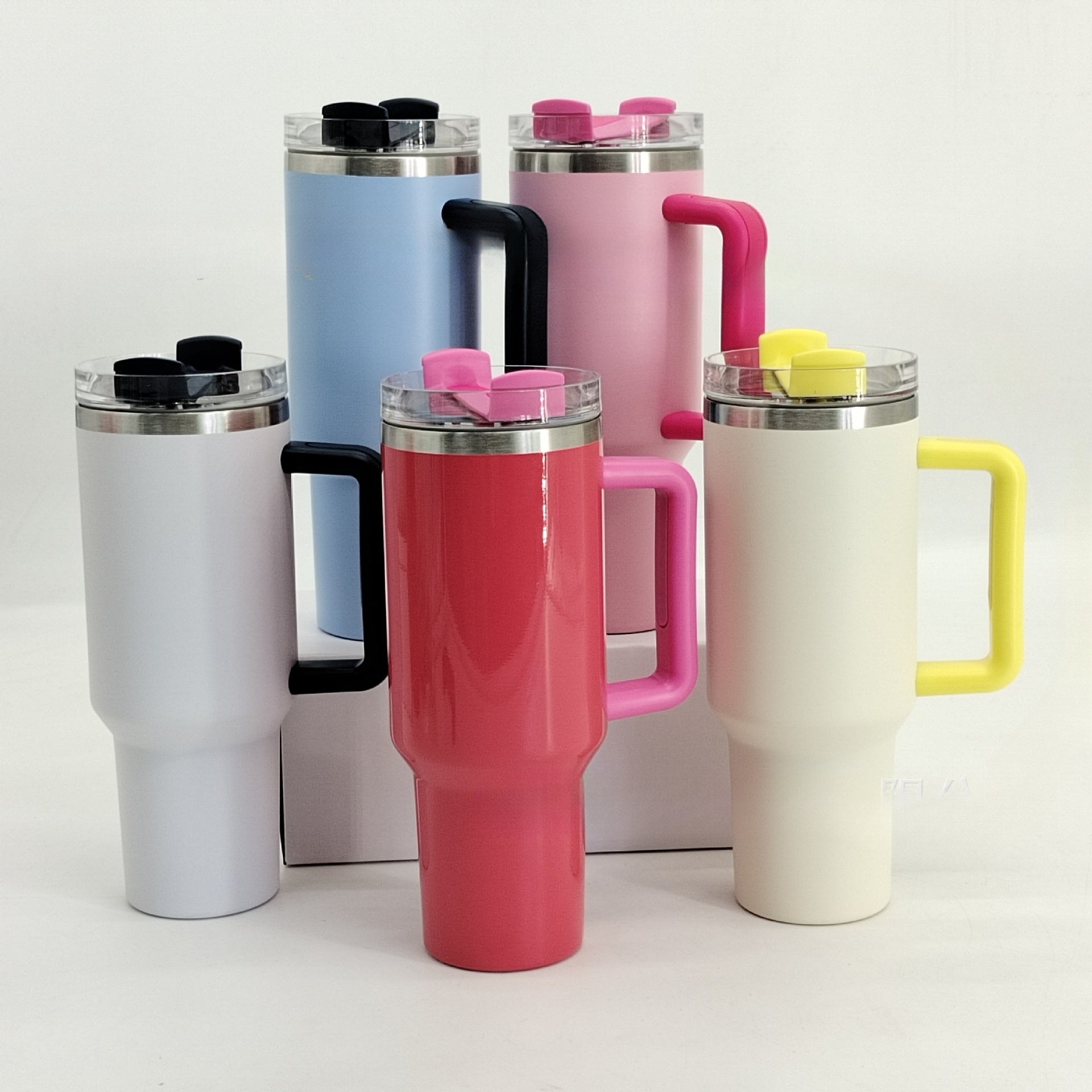 Wholesale 40oz Second-generation Car Cup Contrasting Stainless Steel Car Ice Bomber Cup