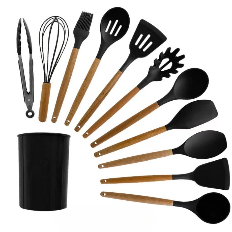 Wholesale Kitchen Silicone Shovel Set of 12 Pieces