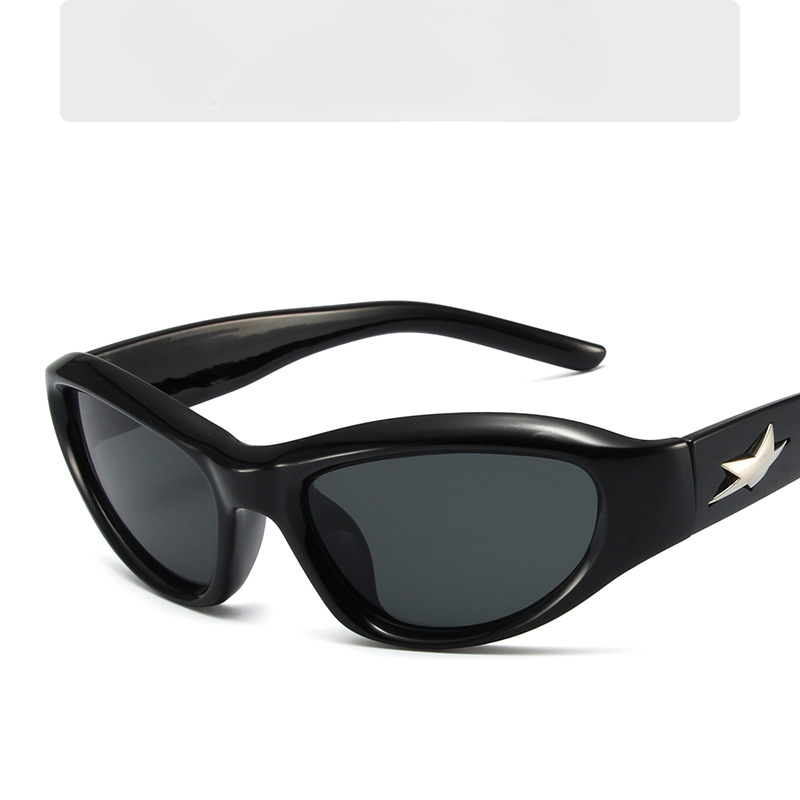 Wholesale Pentagram Sun Cycling PC Sunglasses