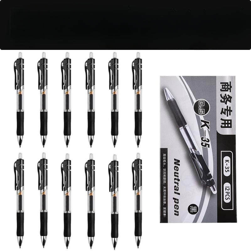 Wholesale 0.5mm Large Capacity Carbon Plastic Neutral Pen