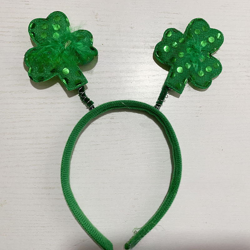 Wholesale 10pcs St. Patrick's Day Plastic Headbands
