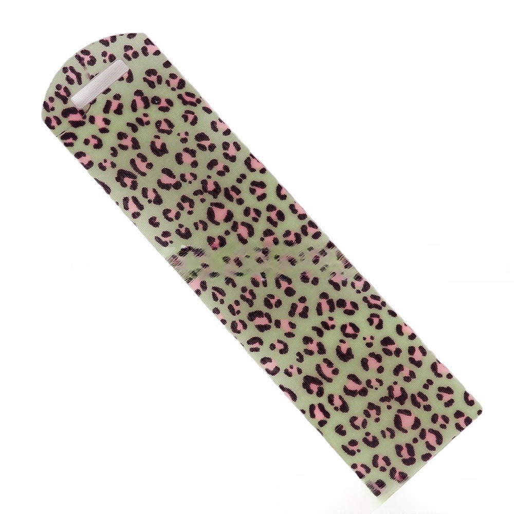 Wholesale 10pcs New Leopard Glitter Acrylic Bookmark DIY Pendant Booktag