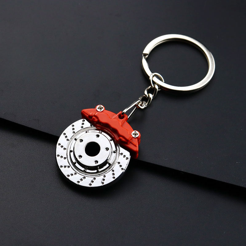 Wholesale Zinc Alloy Car Modified Brake Disc Key Chain