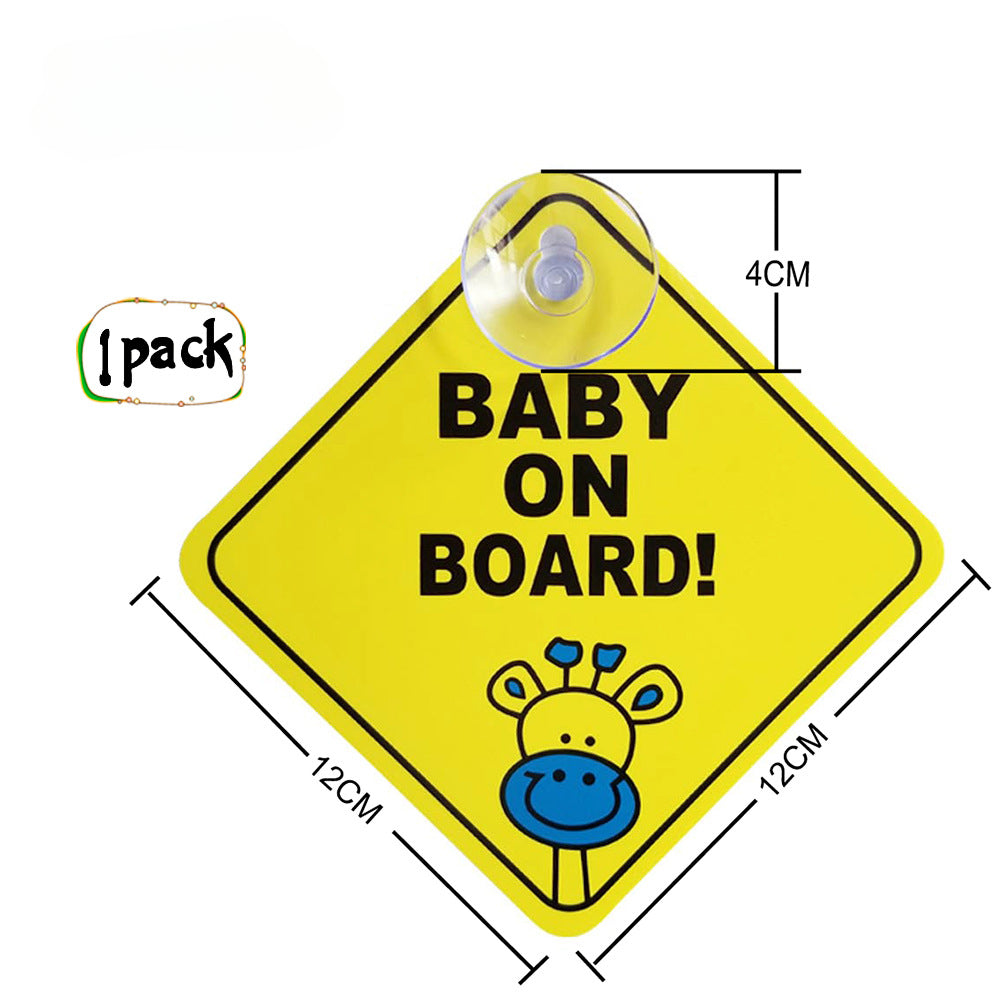 Wholesale PP Suction Cup Car Sticker