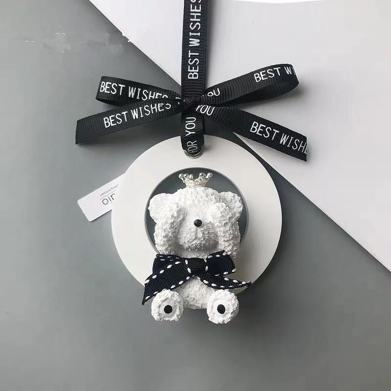 Wholesale Gypsum Teddy Bear Aromatherapy Car Accessories