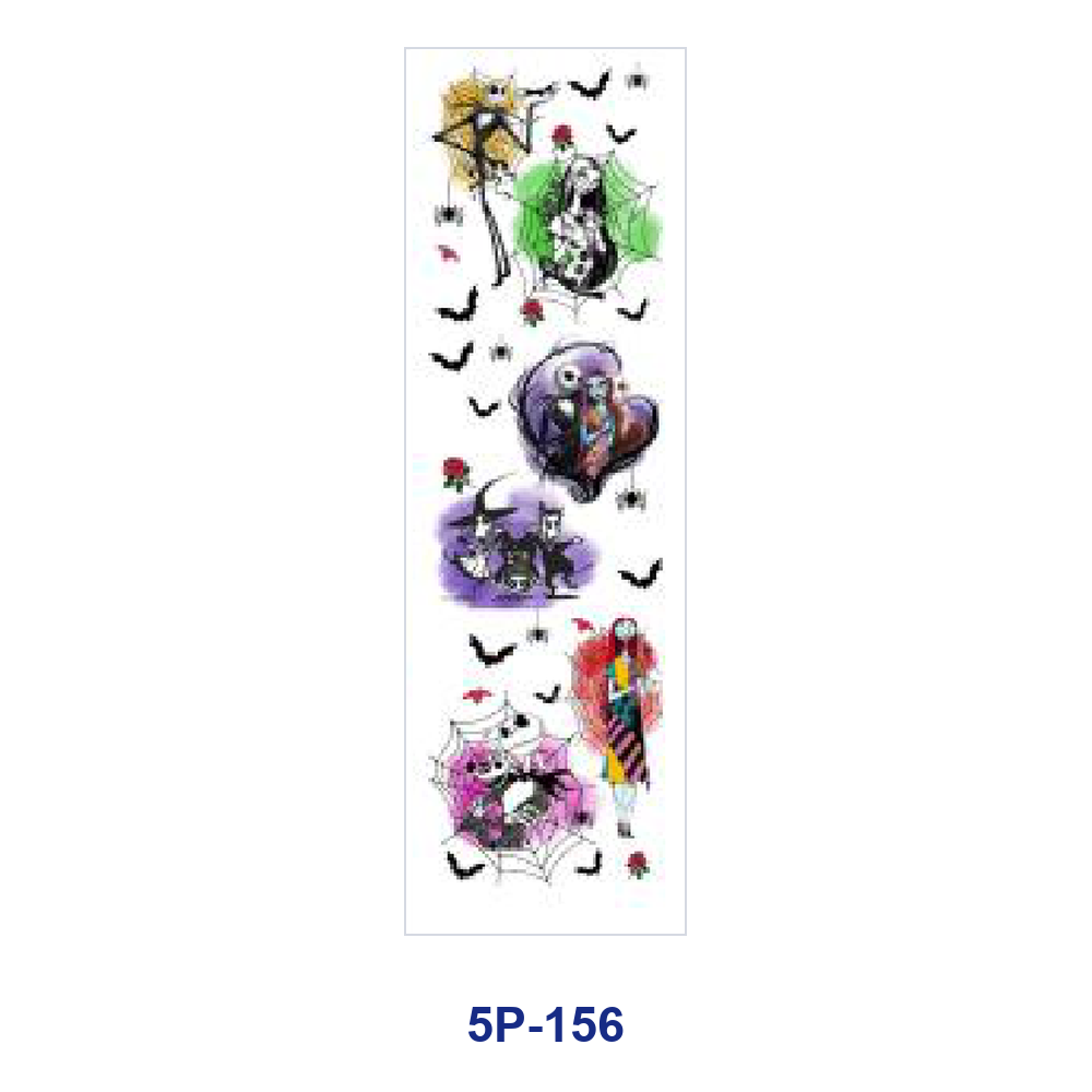 Wholesale 2/ 8/ 16pcs Spooky  Skull Ghost Bat Moon Element Print Pen and Bookmark Stickers UV DTF Wraps OLY Exclusive