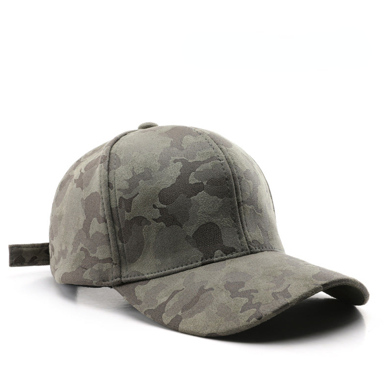 Wholesale Autumn and Winter Thickened Camouflage Light Board Cotton Baseball Cap