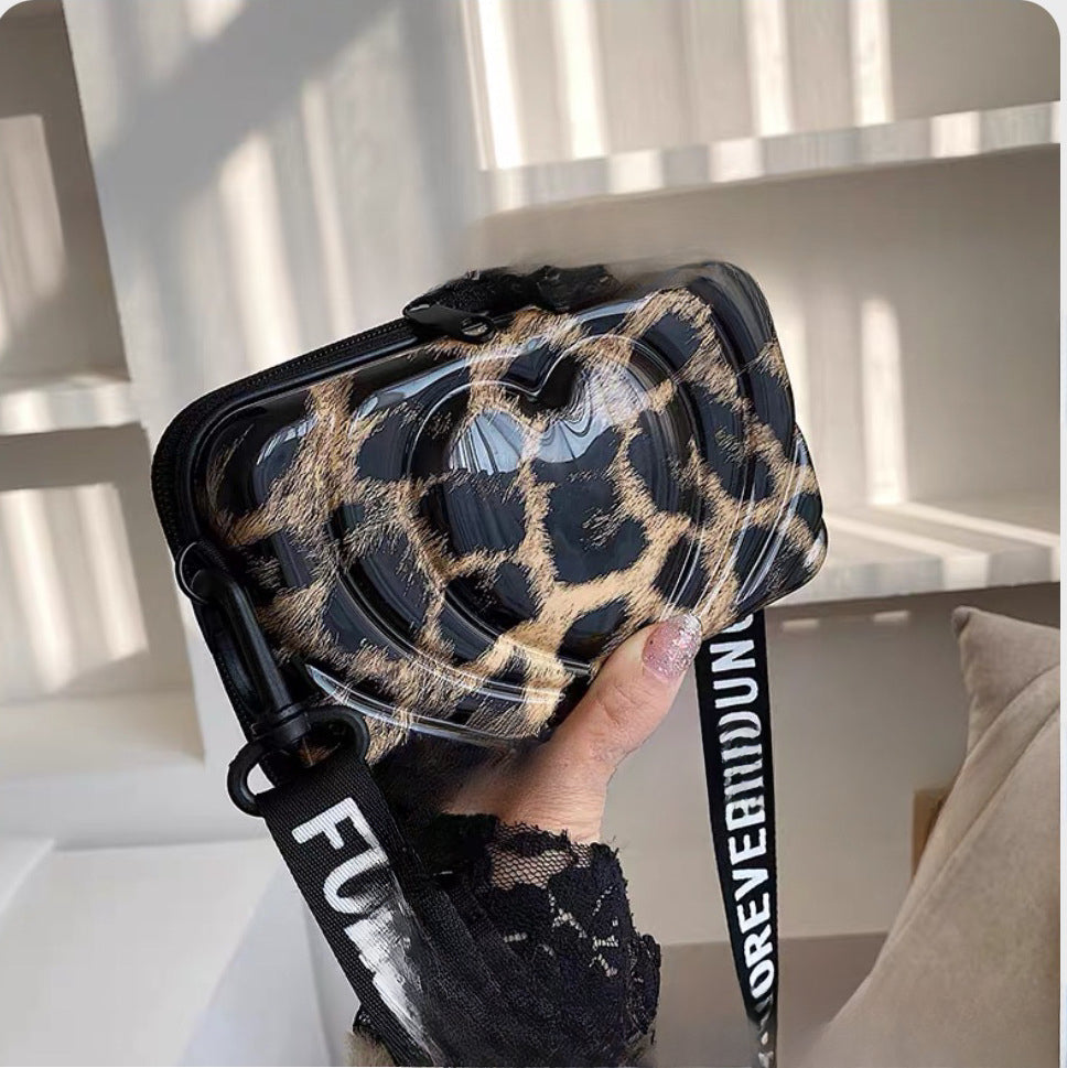 Wholesale New Cosmetic Bag PC Women's Hard Shell Mini Toiletry Bag Crossbody Bag