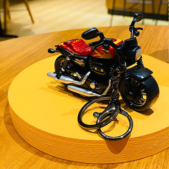 Wholesale Zinc Alloy Harley Motorcycle Return Car Keychain