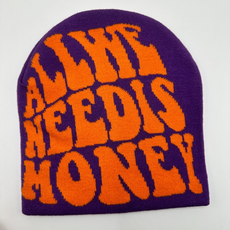 Wholesale Knitted Jacquard Hip-hop Letter Wool Hat