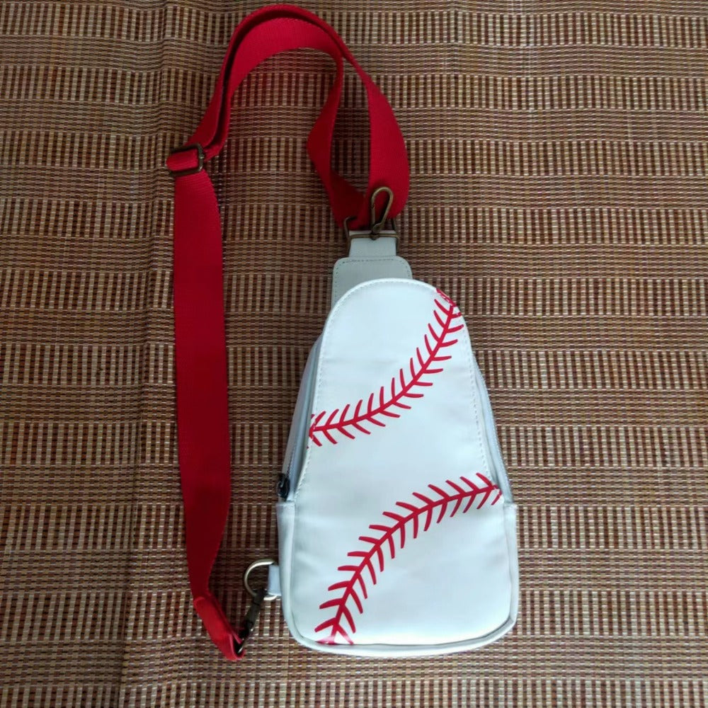 Wholesale Western Style Crossbody Olive Vintage Baseball Bag