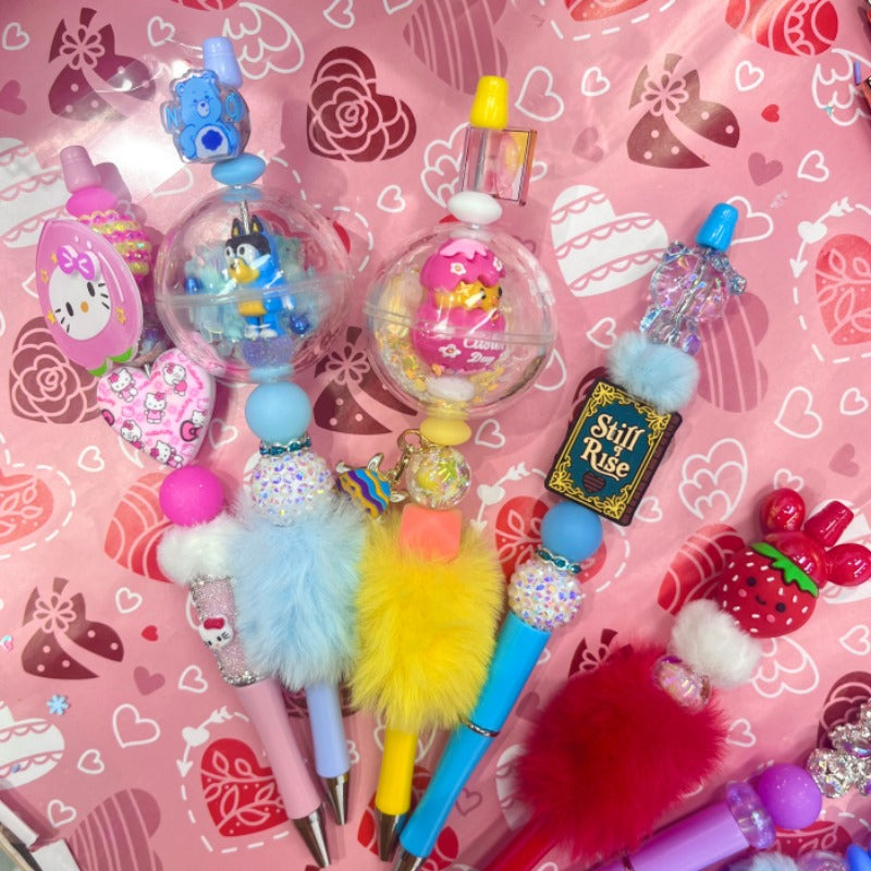 Wholesale Random Style Finished Bead Pens