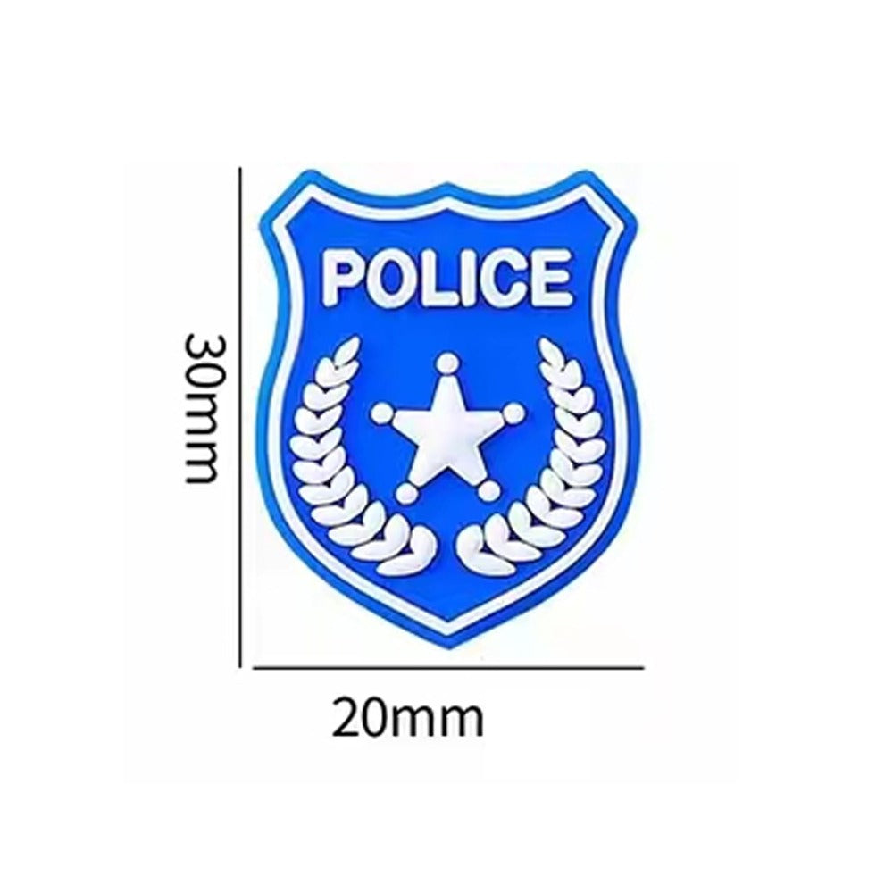 Wholesale 20pcs 3D Cartoon Alphabet Flag Pattern Silicone Beads