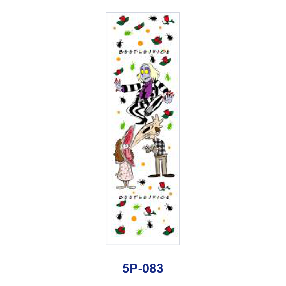 Wholesale 2/ 8/ 16pcs Vibrant Graffiti Christmas Ornament Dark Spooky Art Character Print Pen and Bookmark Stickers UV DTF Wraps OLY Exclusive