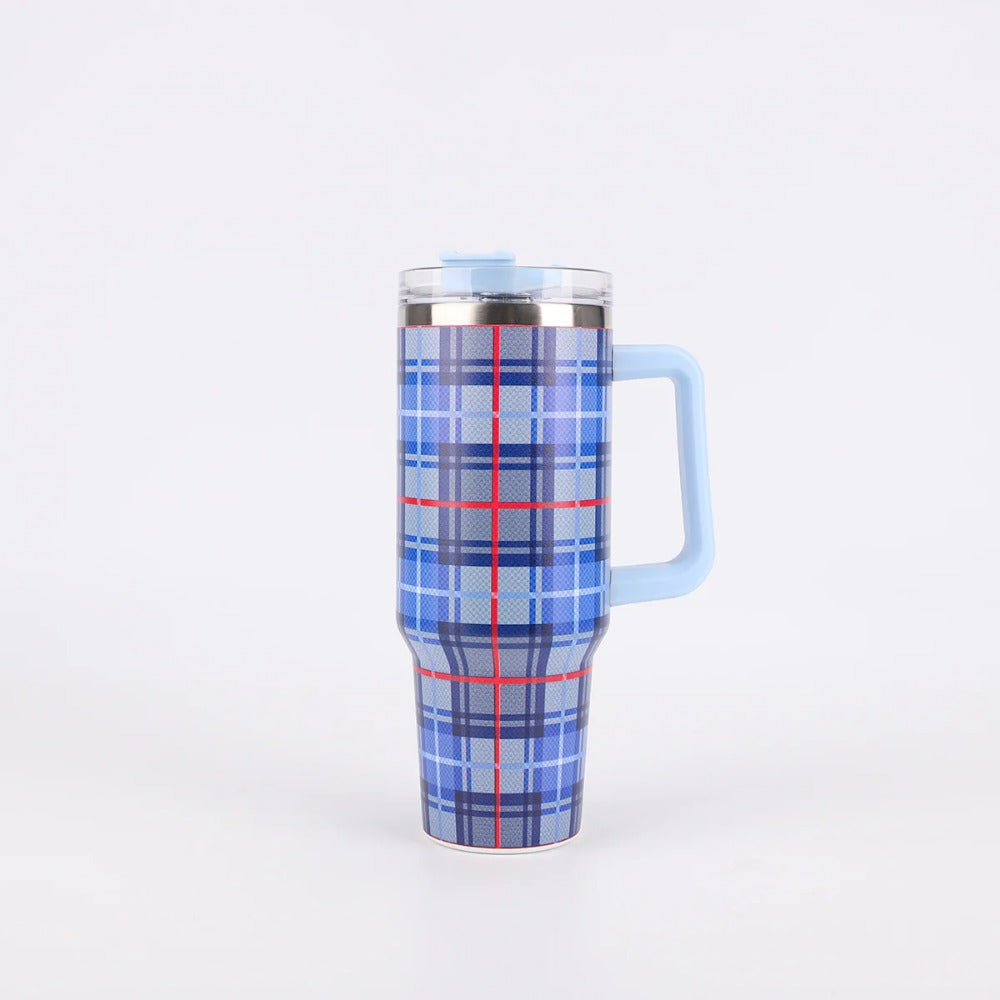 Wholesale Tumbler 40oz Printed Handle 1200ml Thickened Insulation Ice Cup