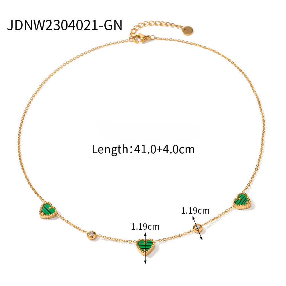 Collares de acero inoxidable para el circón de circón al por mayor