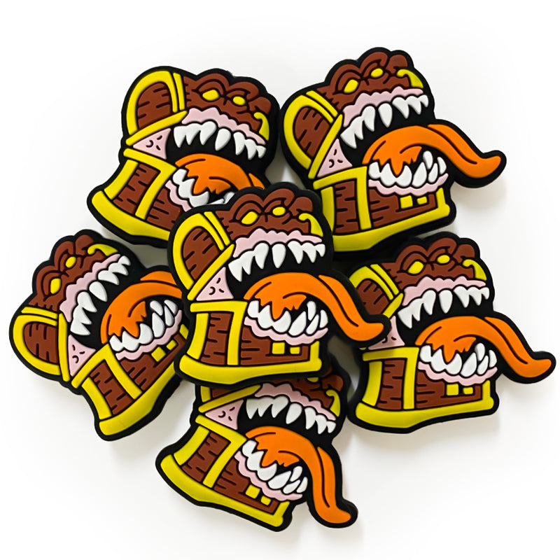 Wholesale 10PCS Treasure Chest Silicone Beads