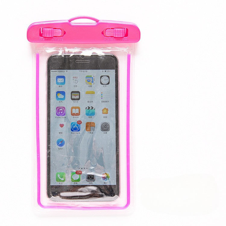 Wholesale Luminous Touch Screen PVC Mobile Phone Waterproof Bag