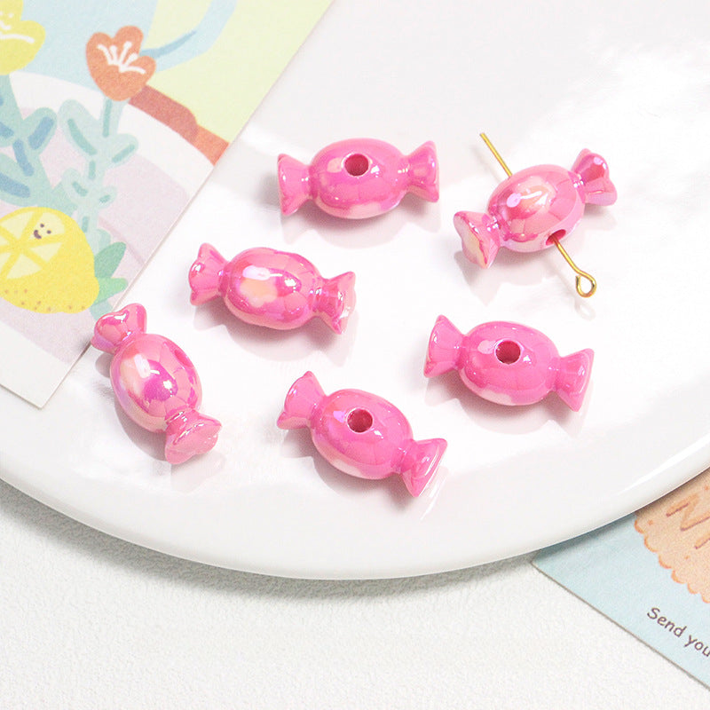 Wholesale Acrylic Love Star Candy Beads