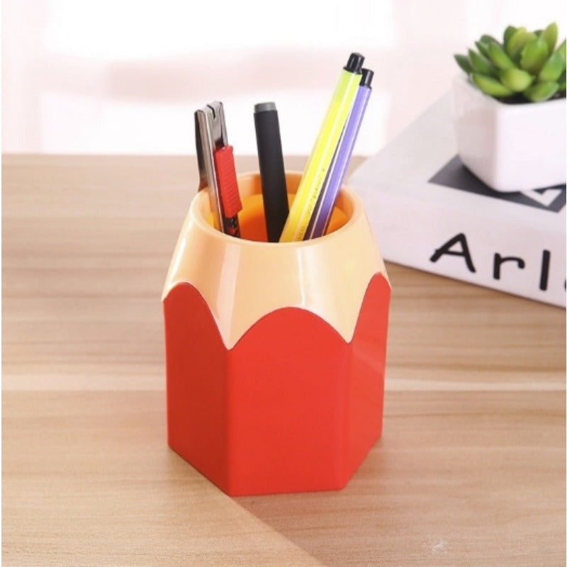 Wholesale Creative Contrasting Plastic Pen Holders