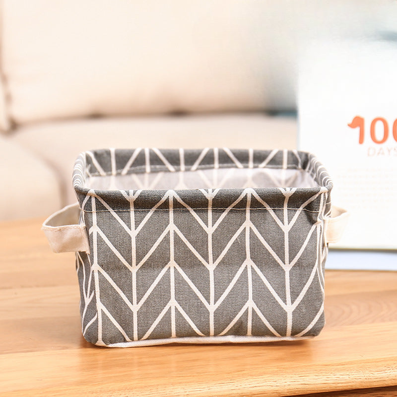 Wholesale Cotton and Linen Tabletop Miscellaneous Storage Box