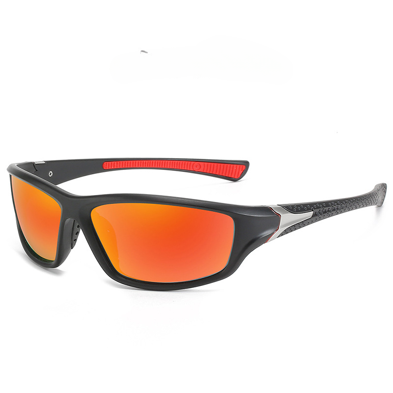 Wholesale Polarized Colorful Film Cycling PC Sunglasses