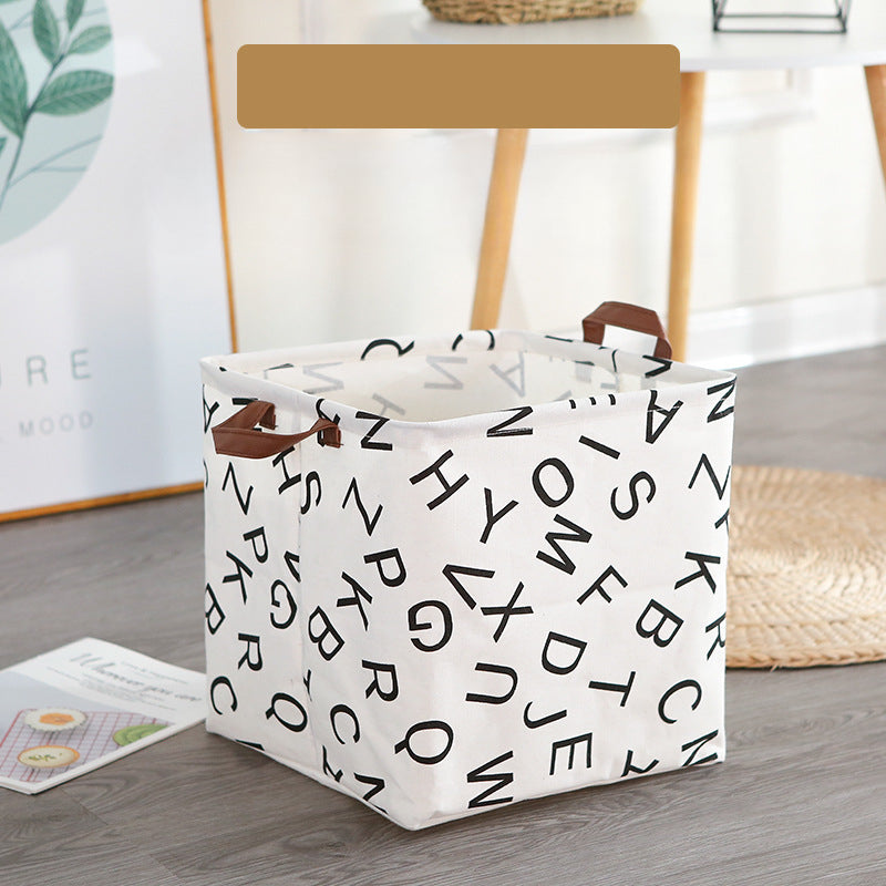 Wholesale Cotton and Linen Foldable Waterproof Portable Storage Box