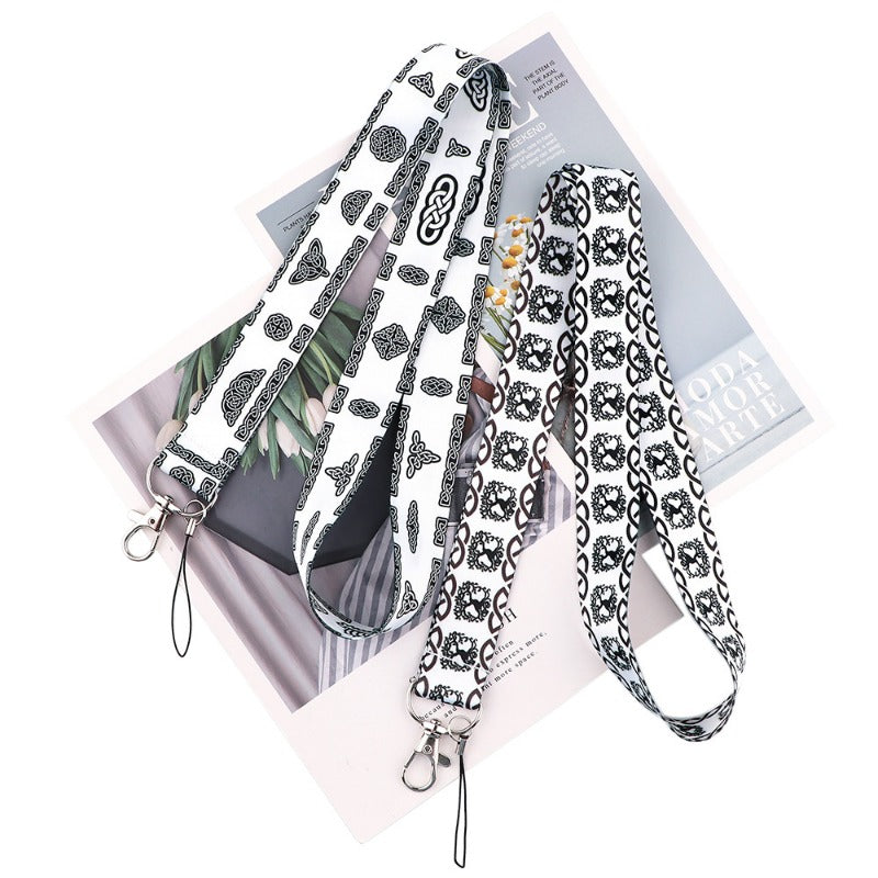 Wholesale Viking Character Exhibition Membership Certificate Lanyard