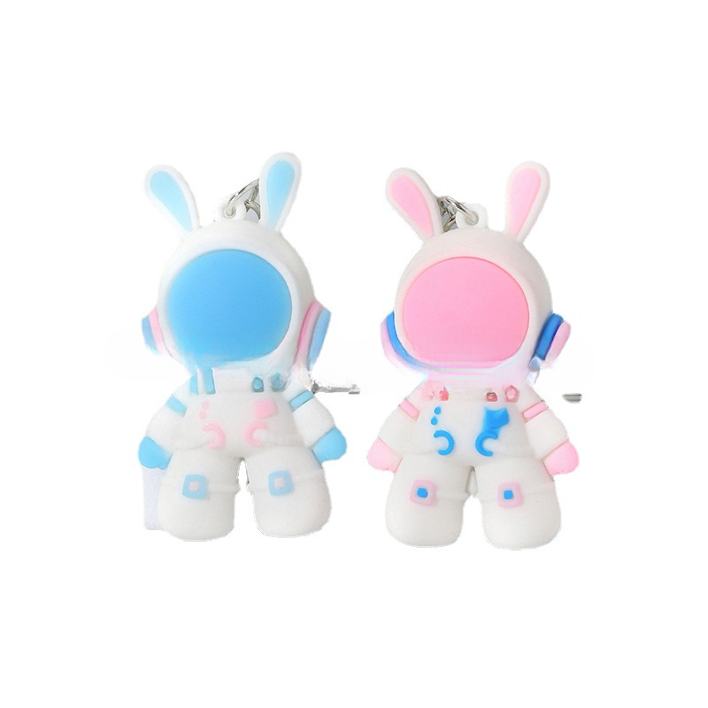 Descompresión de silicona al por mayor de cuero de cuero llave de conejo