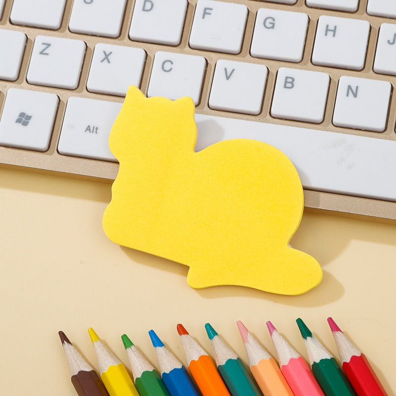 Wholesale Minimalist Cat Lying Convenience Stickers