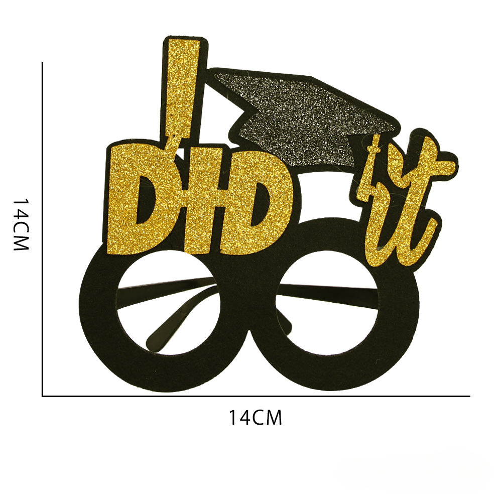 Wholesale Graduation Season Plastic Party Decoration Sunglasses