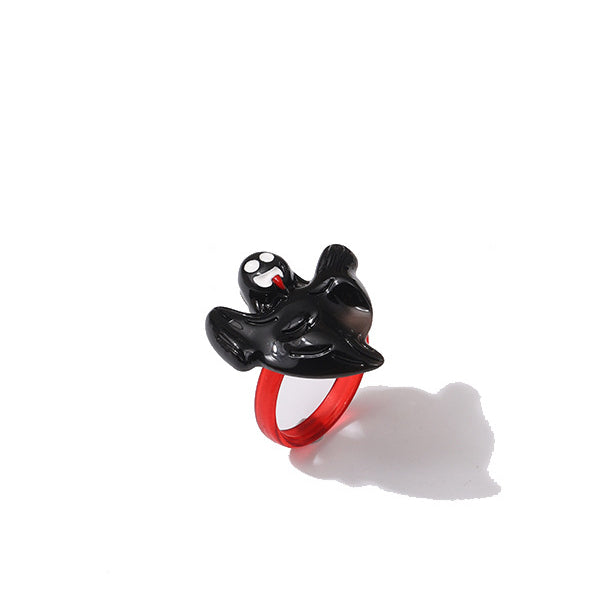 Wholesale Halloween Ghost Pumpkin Head Multiple Resin Rings