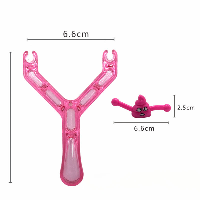 Wholesale Release of TPR Feces Slingshot Children's Toys