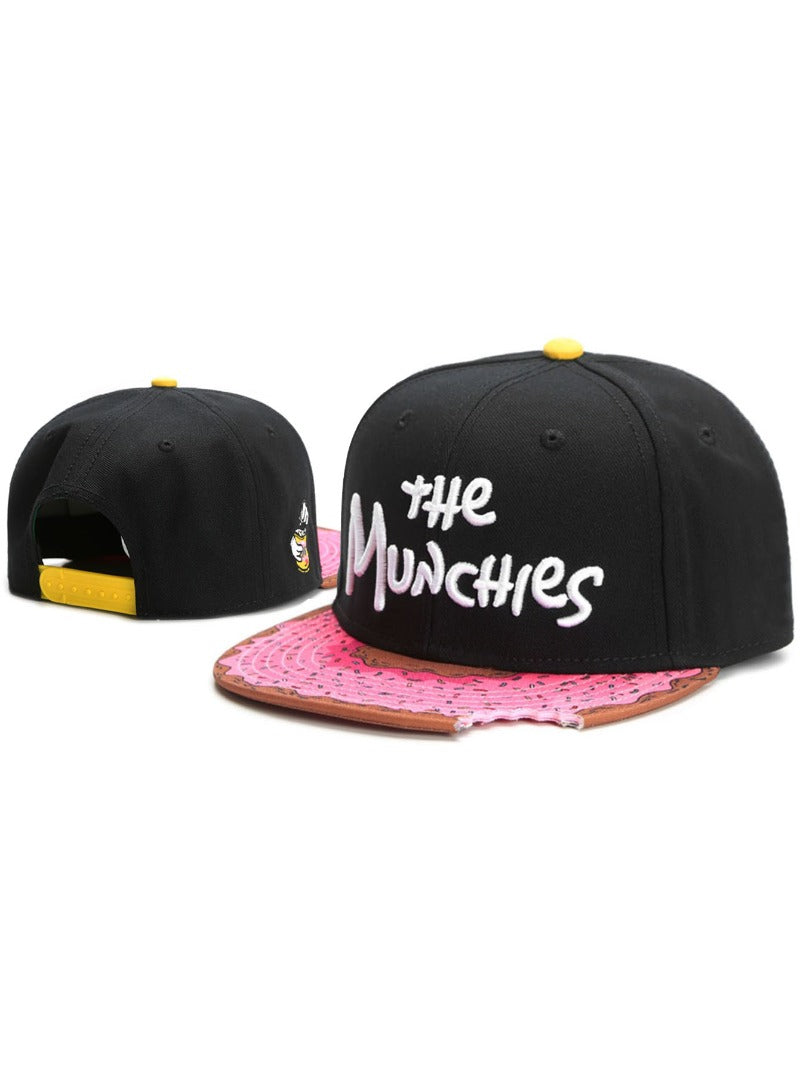 Wholesale Black Donut Hip Hop Style Sports Baseball Hat