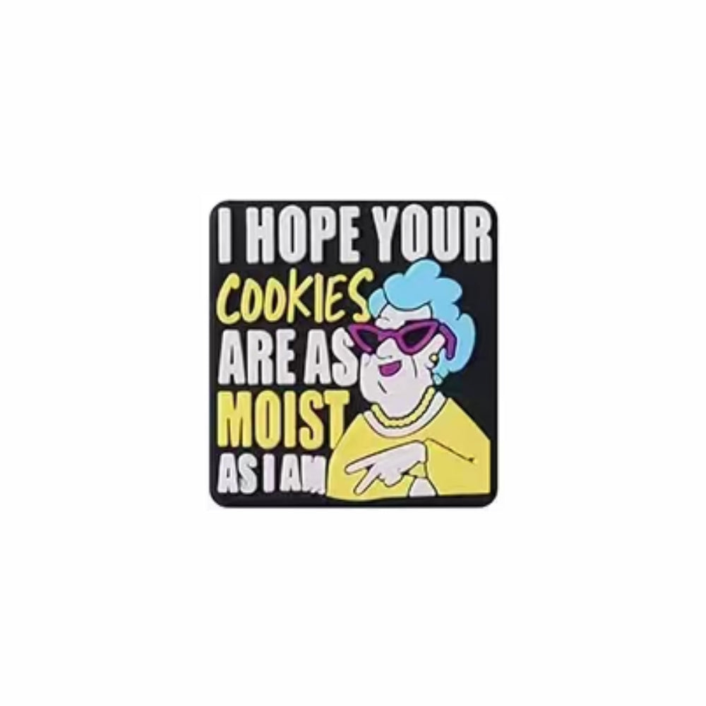 Wholesale 20pcs Cartoon Cow Rooster Gesture Letter Pattern Silicone Beads