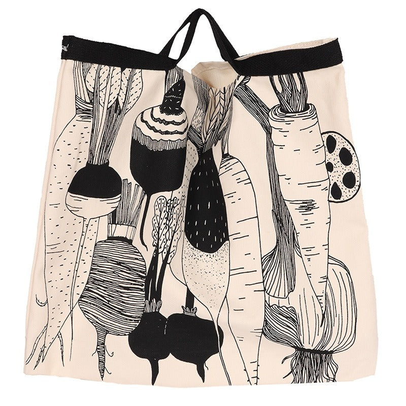 Wholesale Simple Letter Canvas Large Capacity Handbag