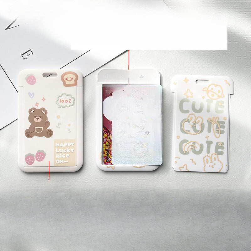 Wholesale Cute Style Retractable Lanyard ID Card Holder