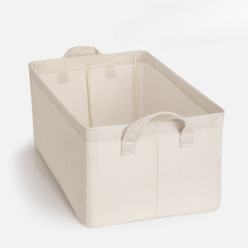 Wholesale Foldable Linen Steel Frame Storage Boxes