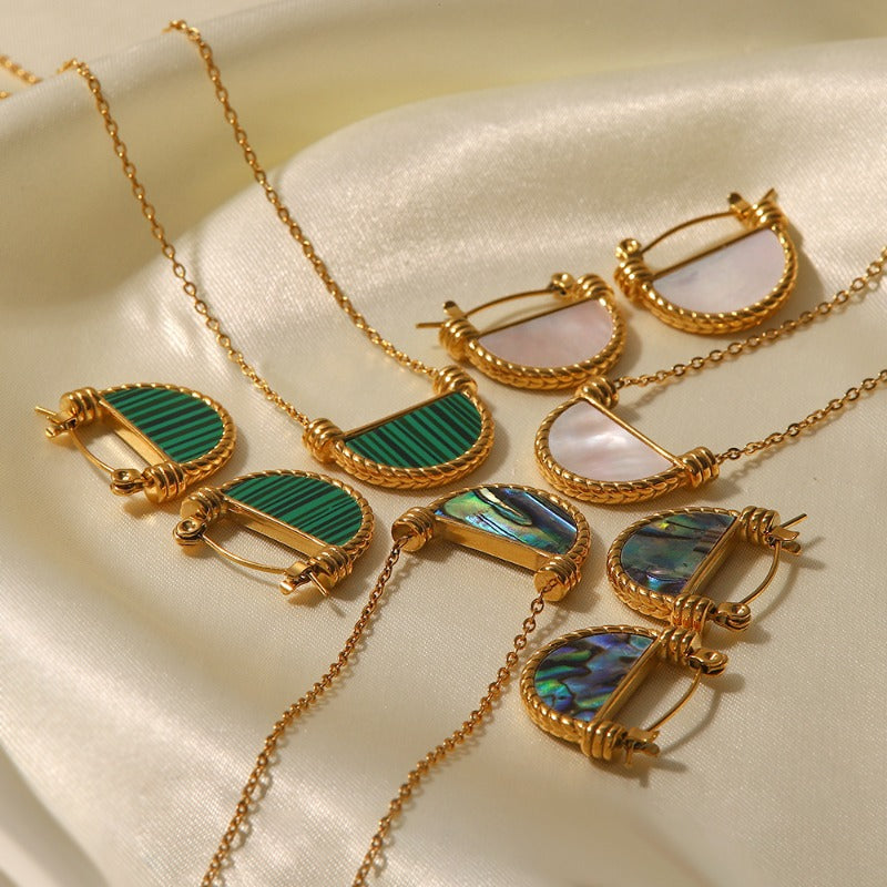 Wholesale 18K gold classic stainless steel necklace